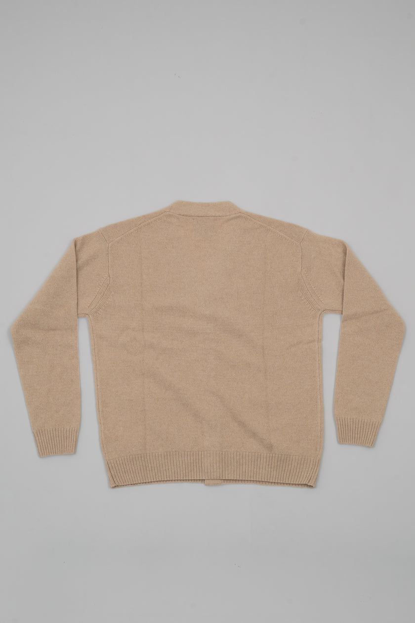 Cashmere pocket cardigan