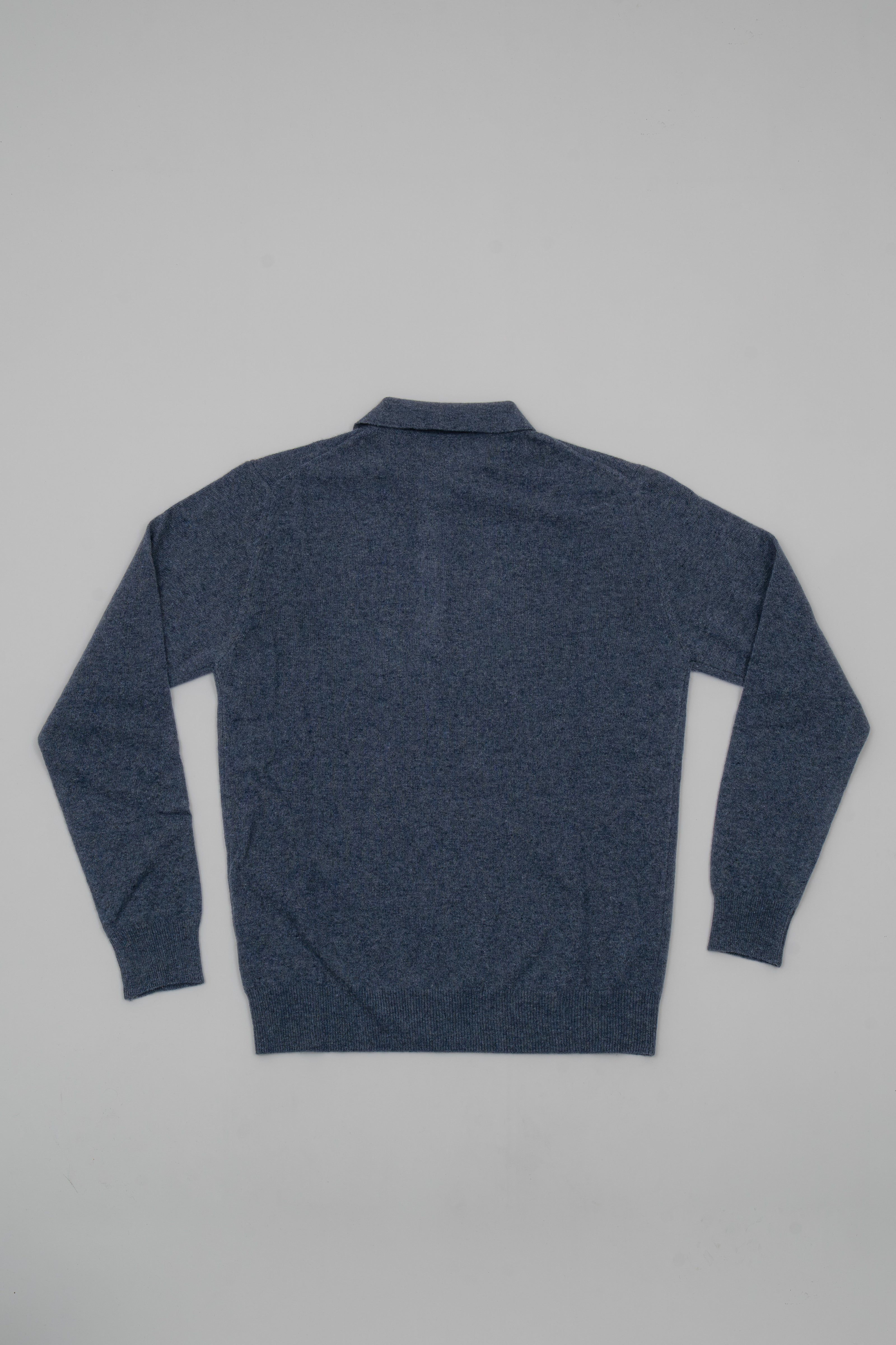 Cashmere polo shirt