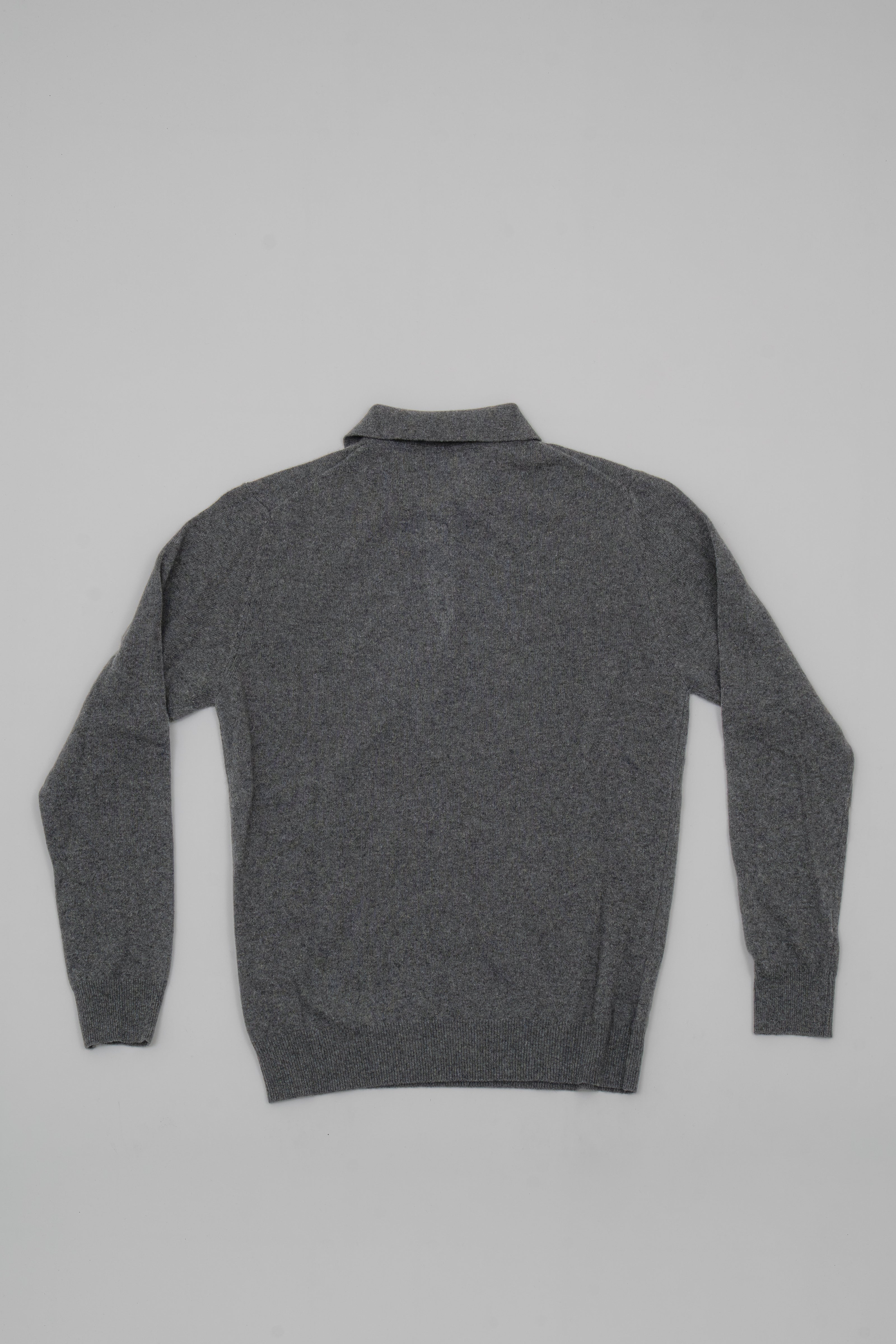 Cashmere polo shirt