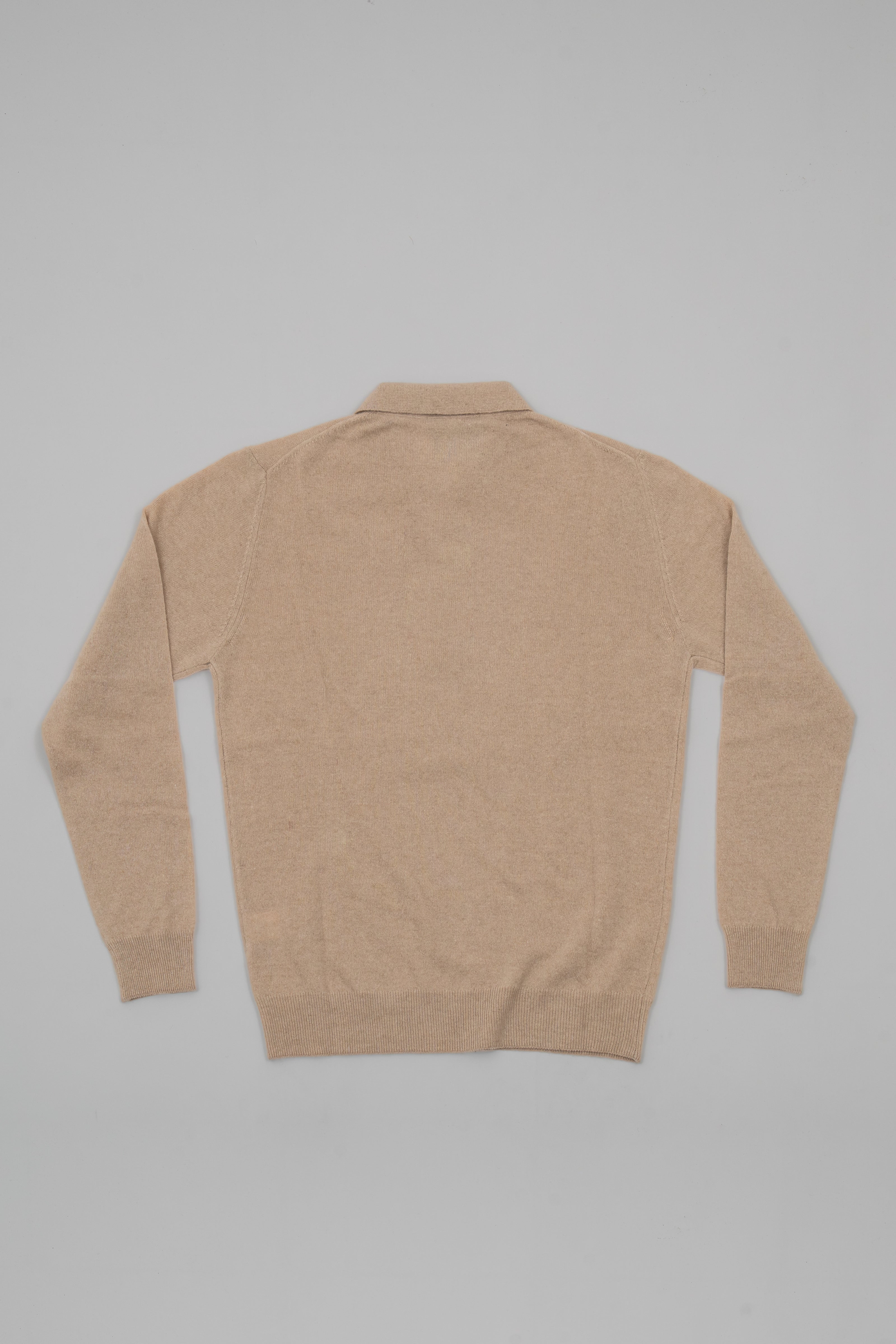 Cashmere polo shirt