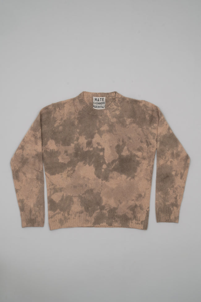 Maglione in cashmere handmade fantasia