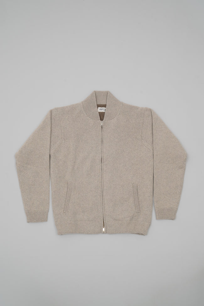 Bomber in cashmere