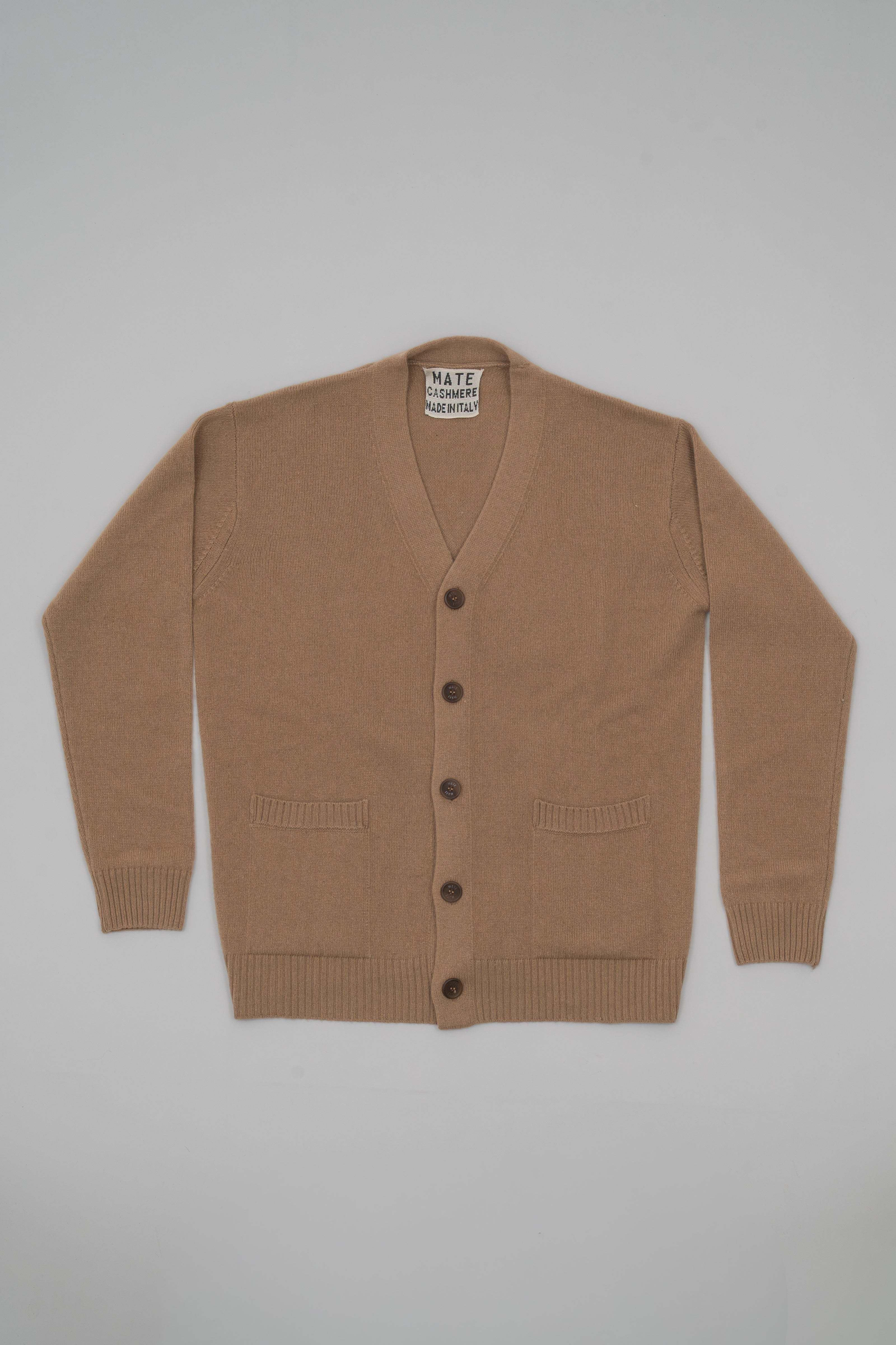 Cashmere pocket cardigan