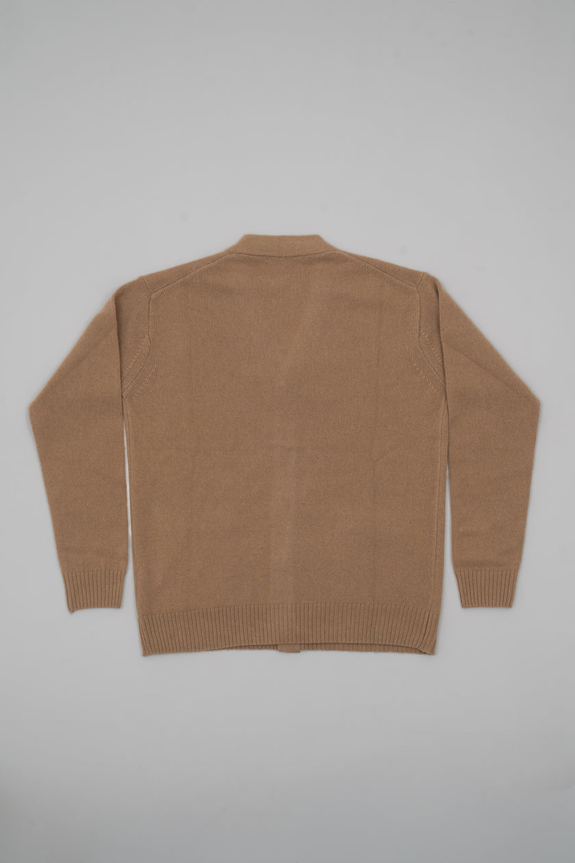 Cashmere pocket cardigan