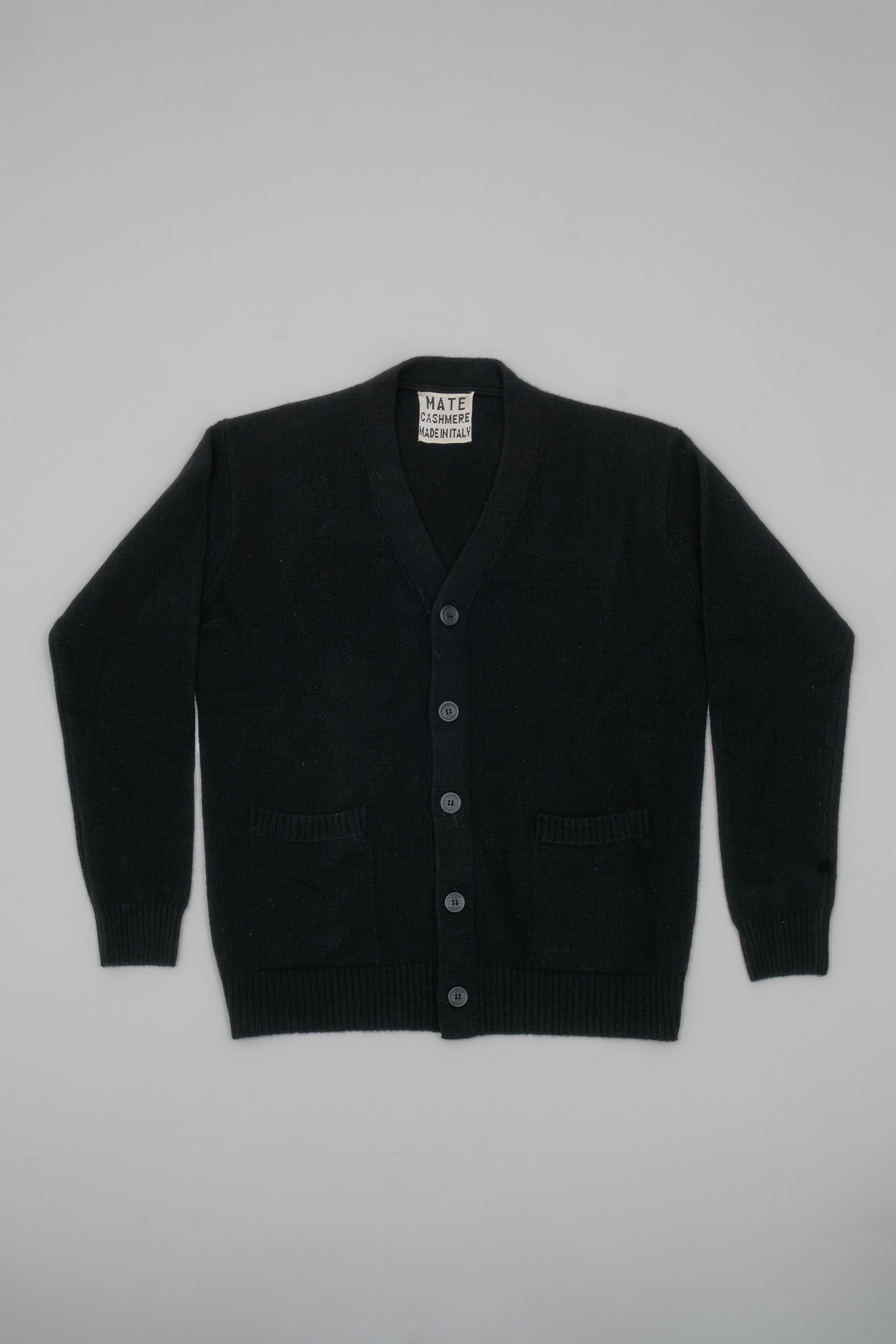Cashmere pocket cardigan