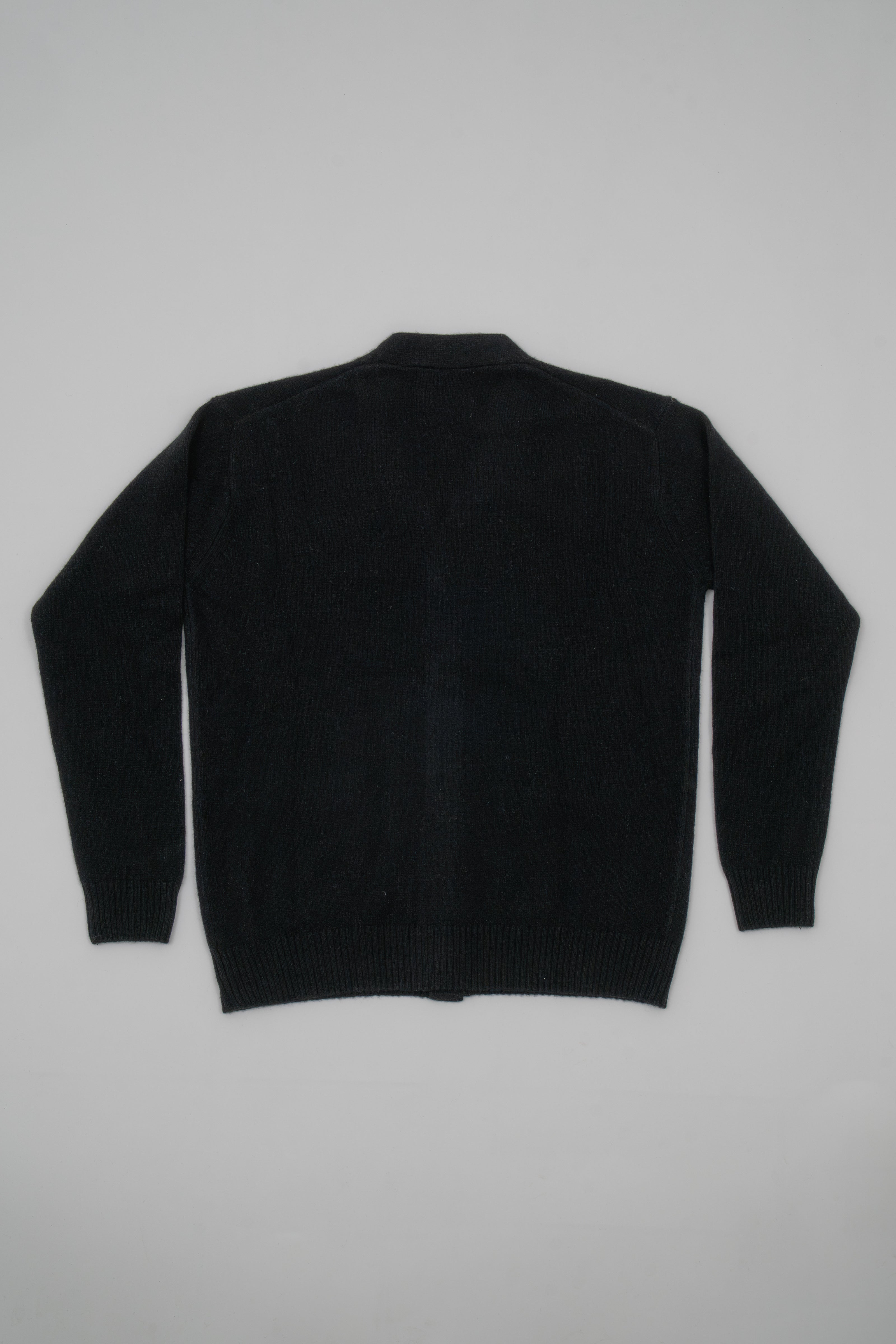 Cashmere pocket cardigan