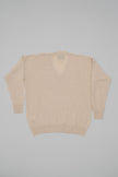 Maglione in cashmere scollo a V over