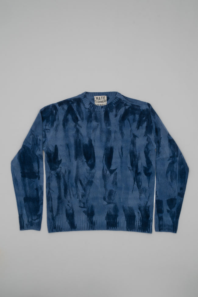 Maglione in cashmere handmade fantasia