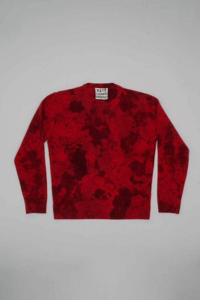 Maglione in cashmere handmade fantasia