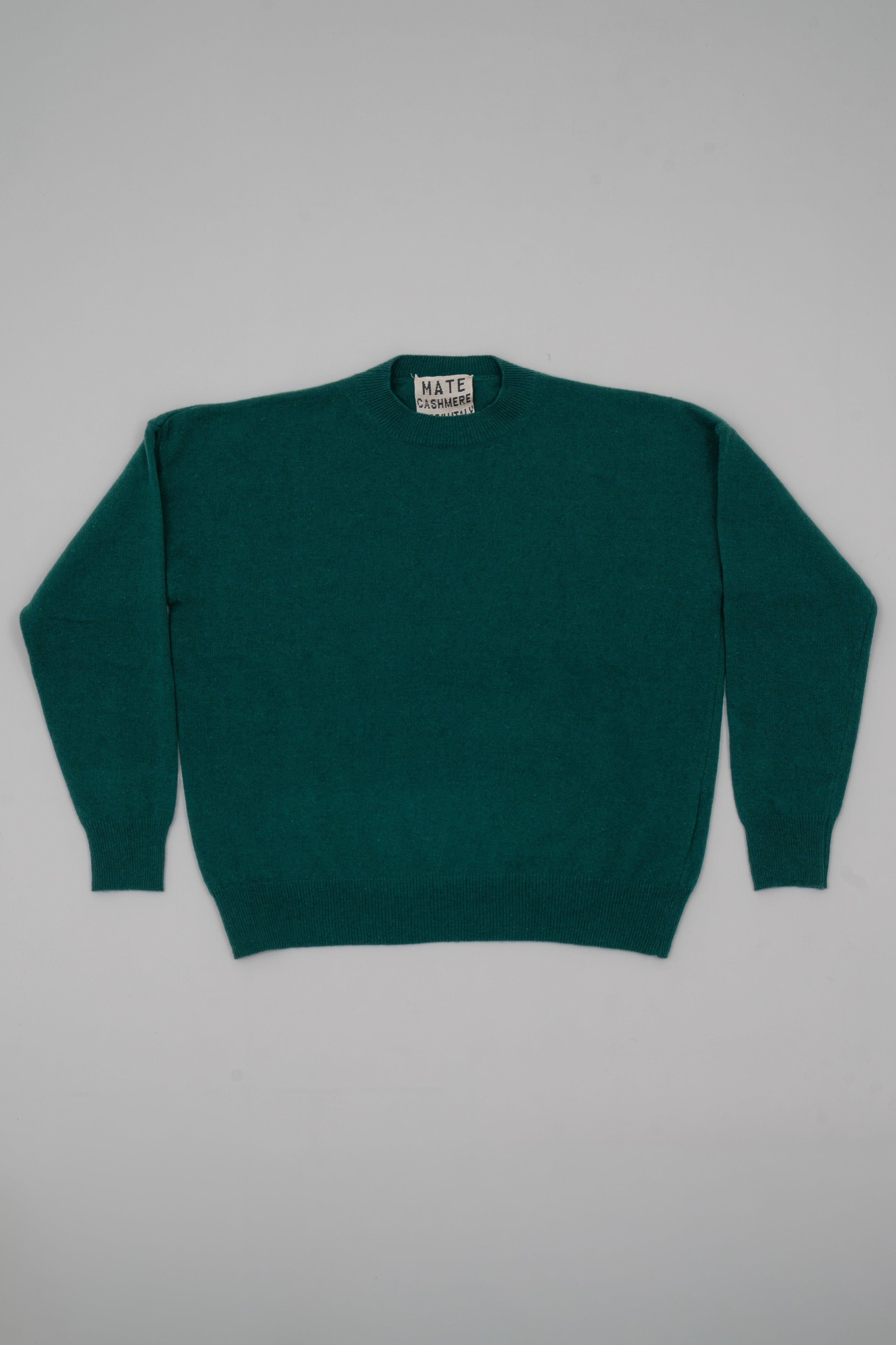 Cashmere crew neck sweater