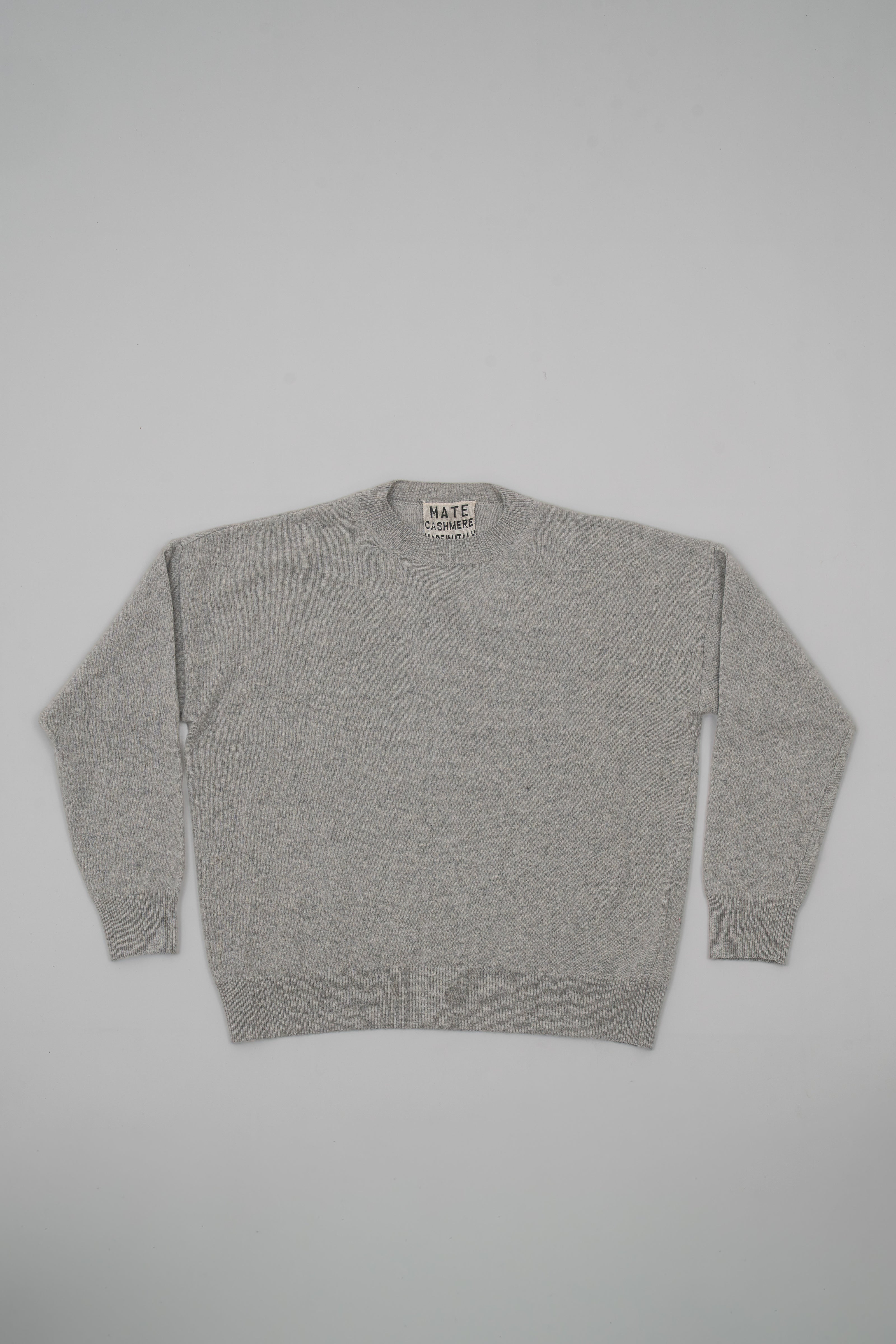 Cashmere crew neck sweater