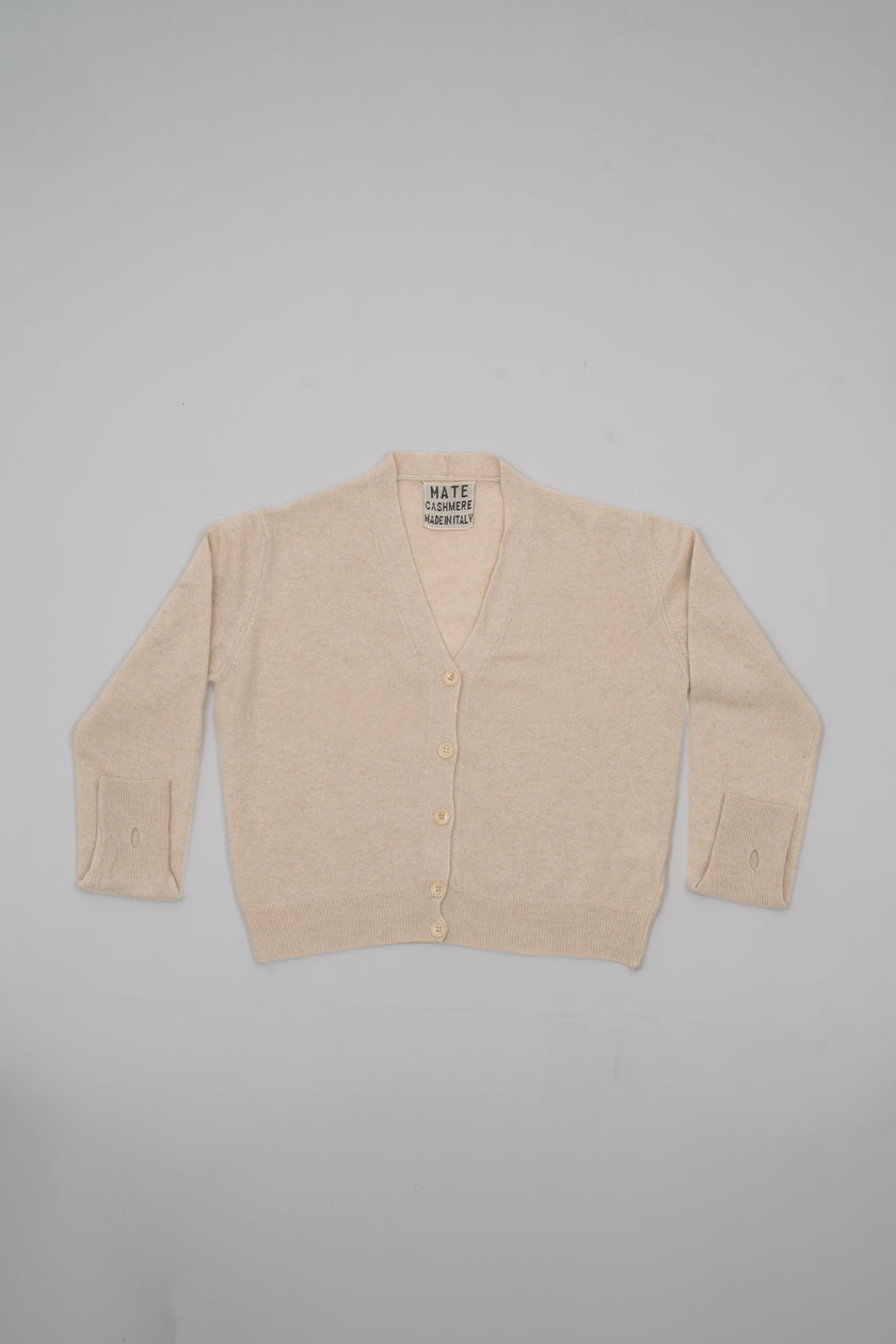 Cardigan twinset lupetto