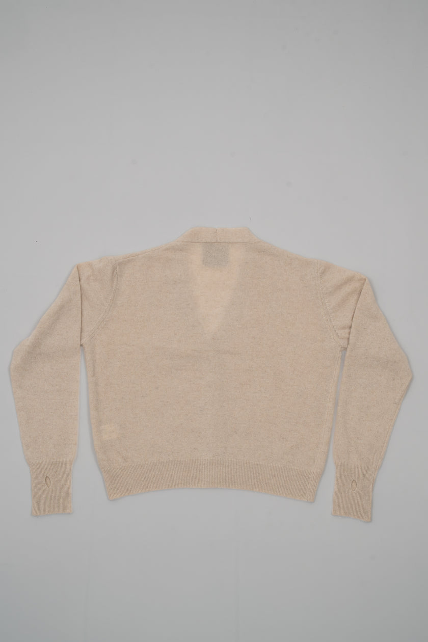 Cardigan twinset lupetto
