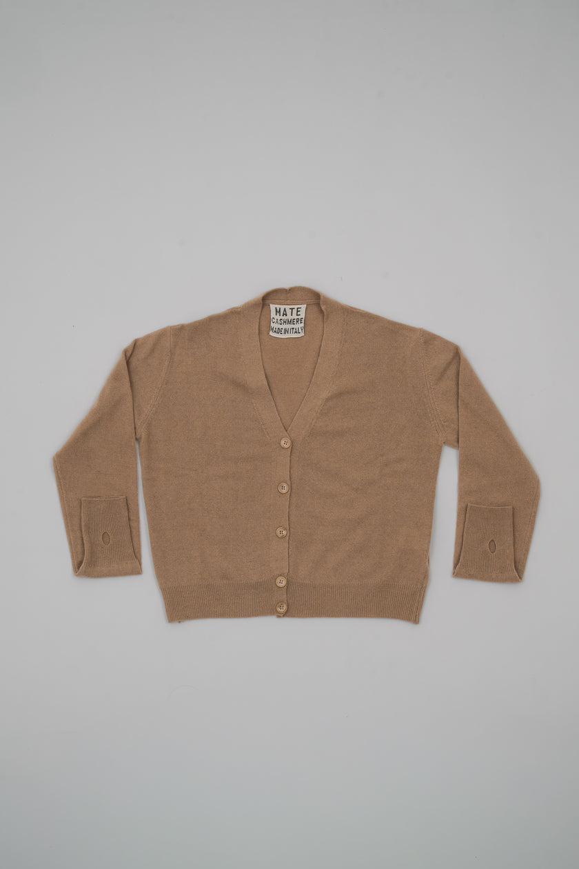 Cardigan twinset lupetto