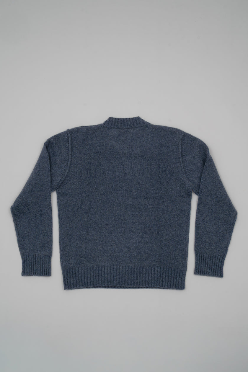 Maglione in cashmere cucitura a vista