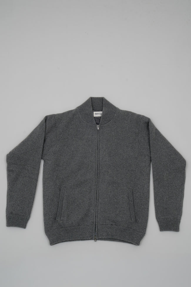 Cashmere bomber jacket