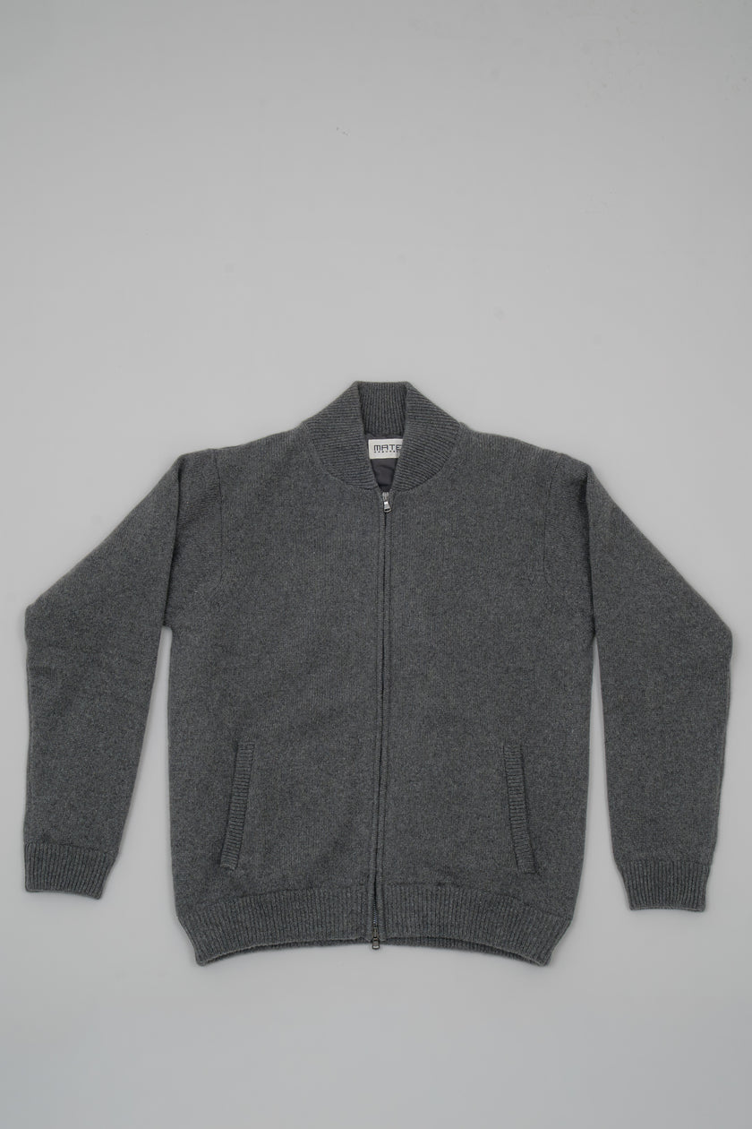 Bomber in cashmere