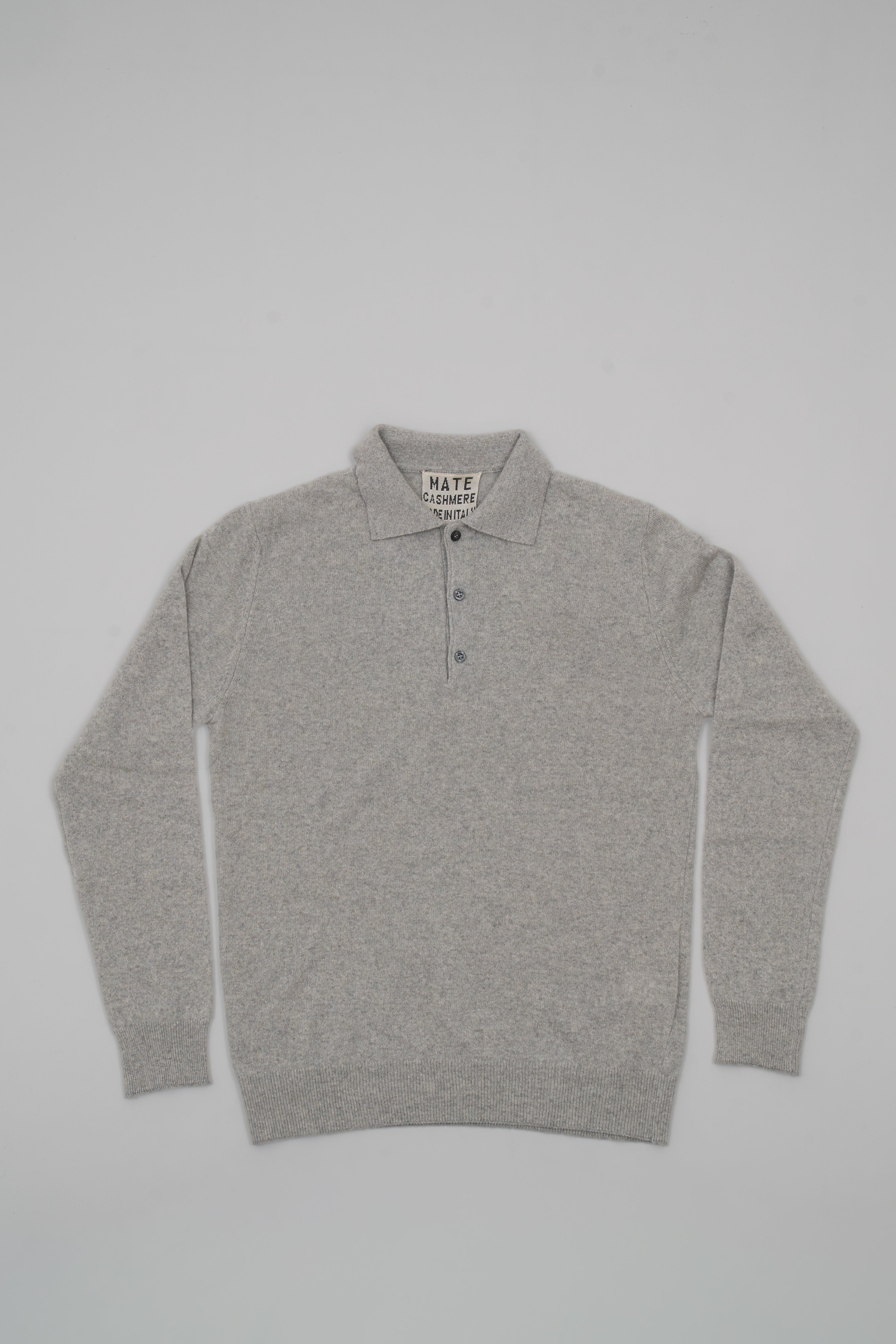 Cashmere polo shirt