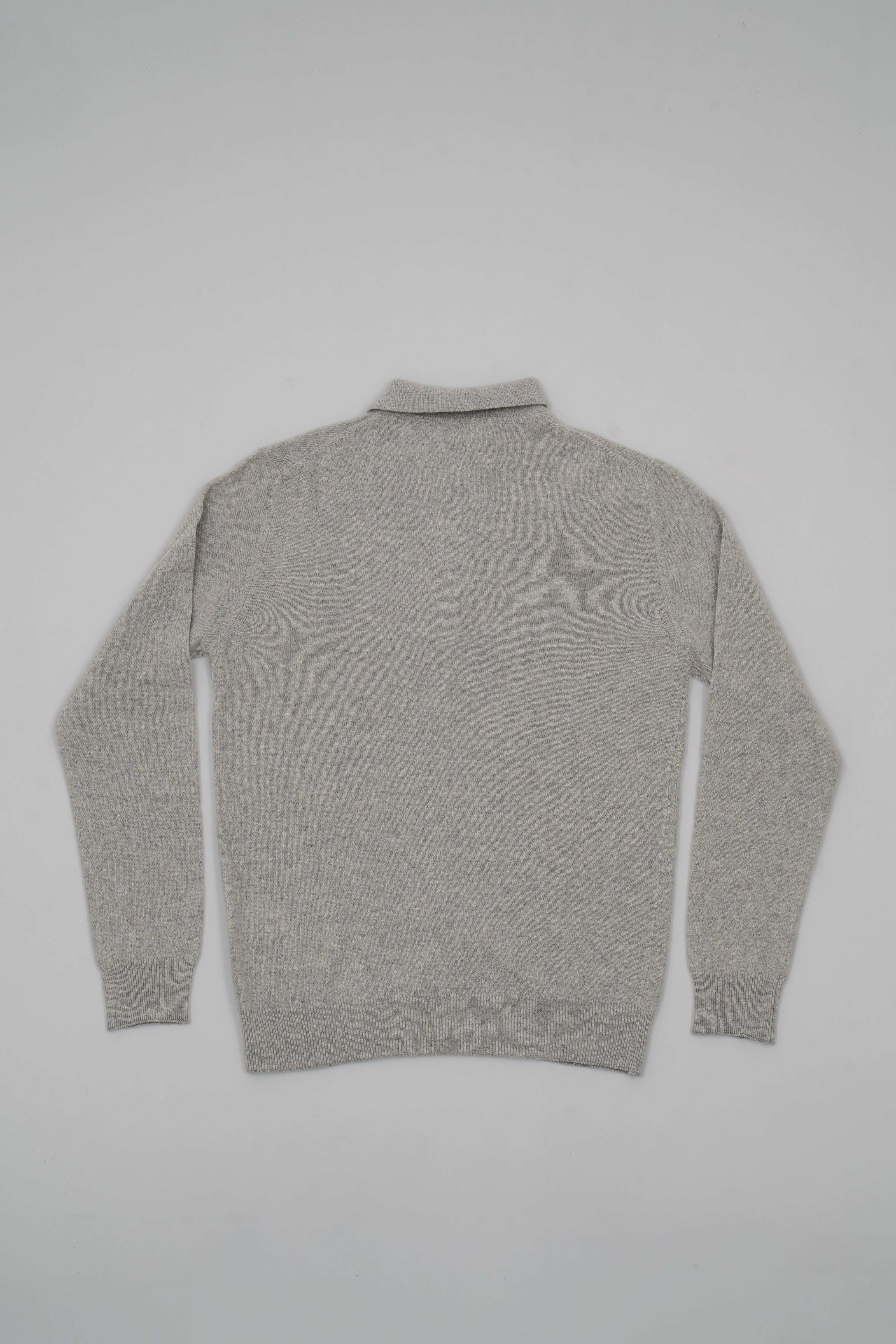 Cashmere polo shirt