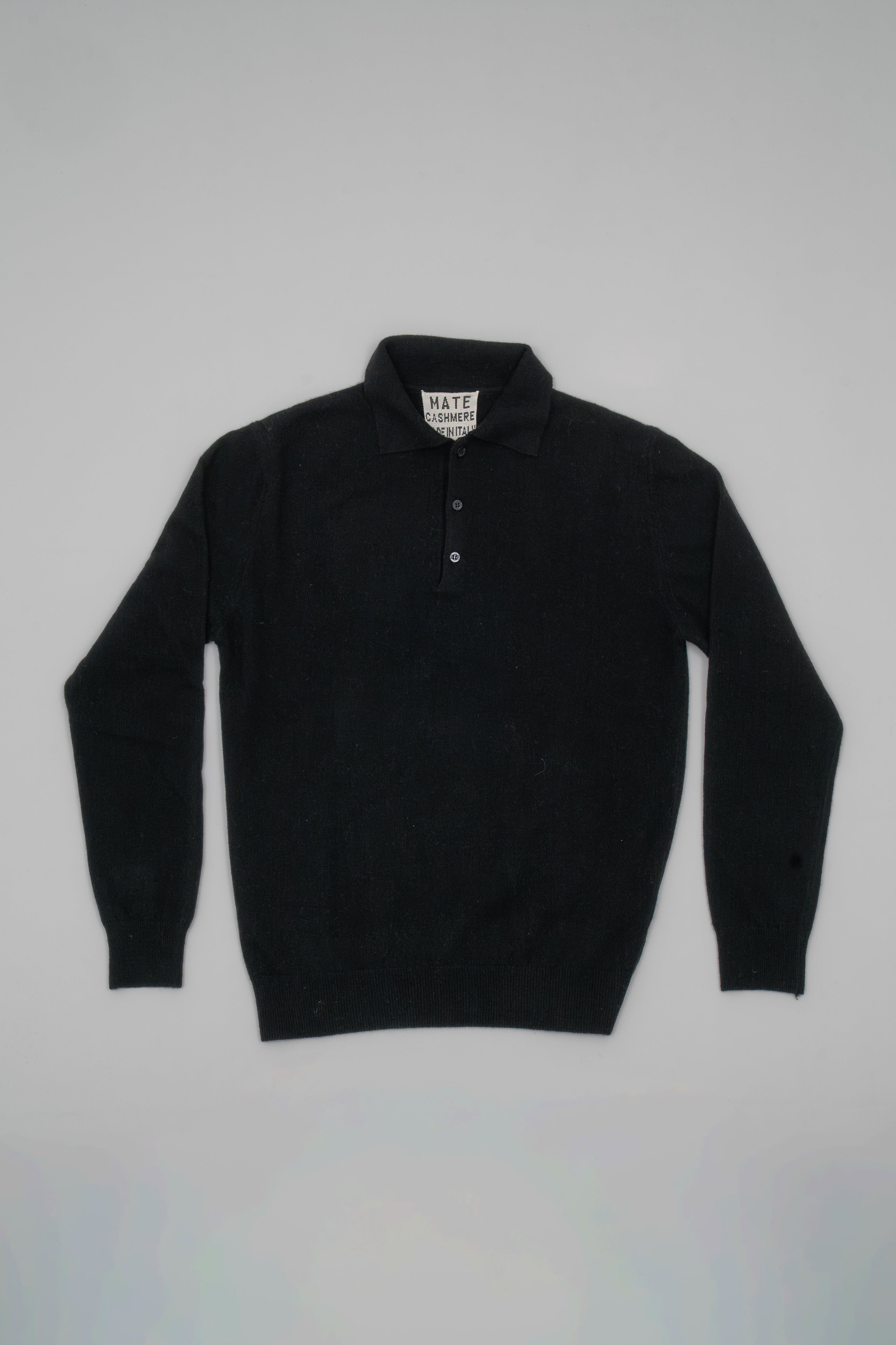 Cashmere polo shirt