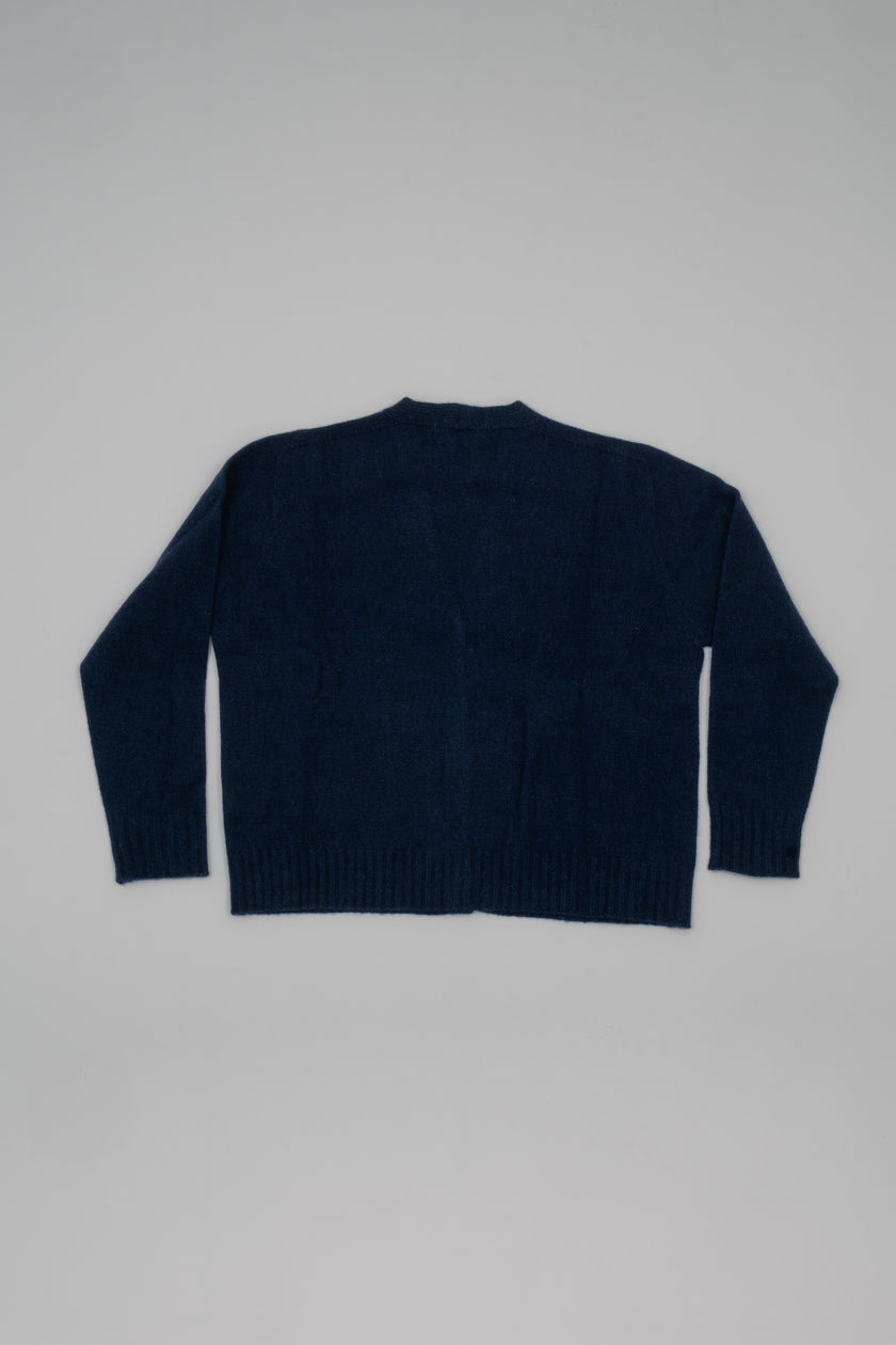 Cardigan in cashmere over