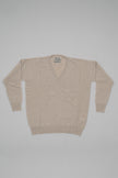 Maglione in cashmere scollo a V over