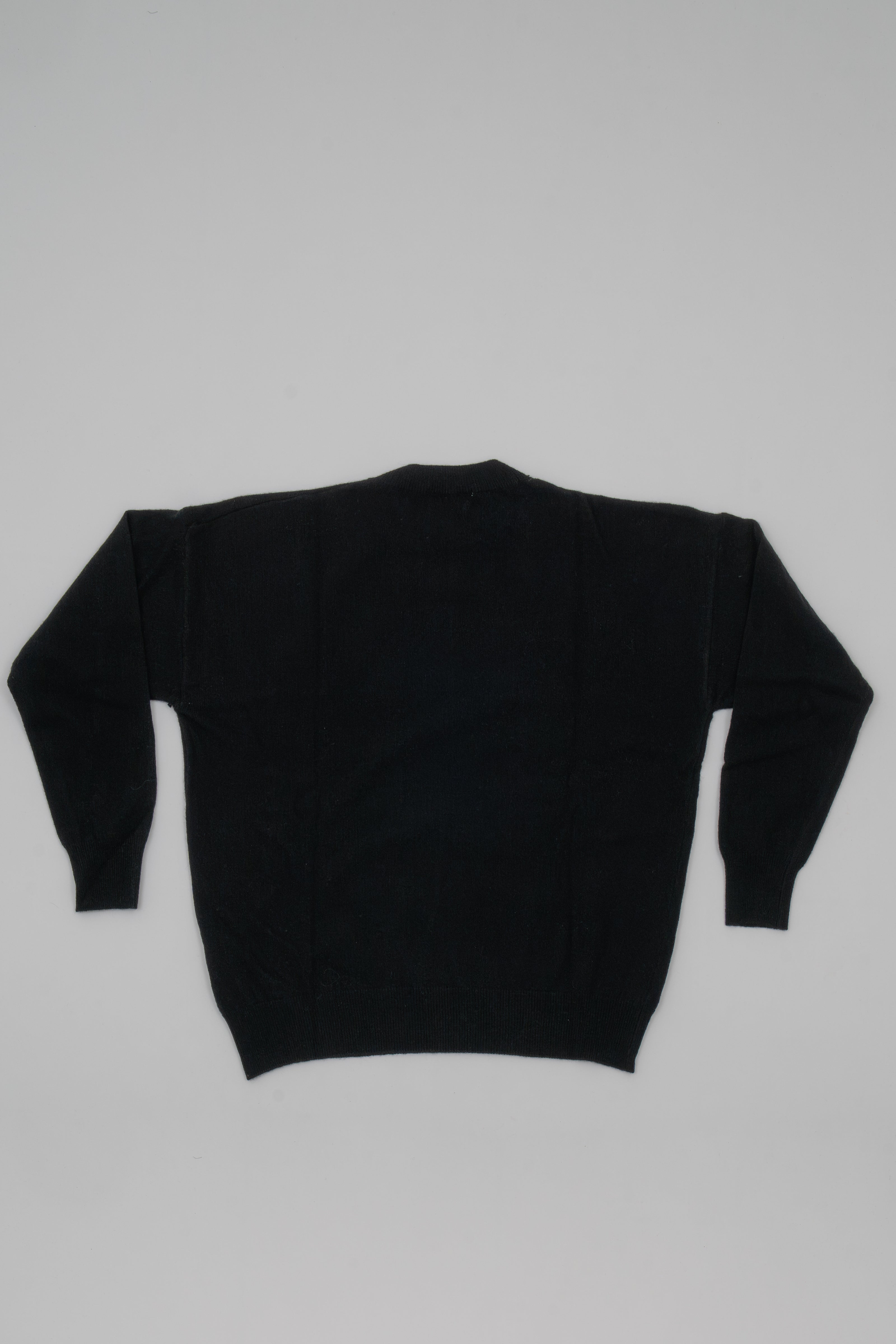 Cashmere crew neck sweater