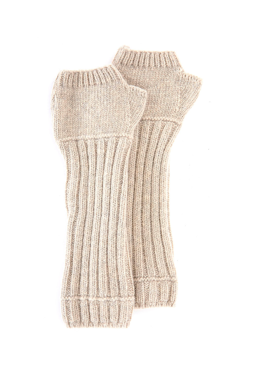 Cashmere ribbed sleeve