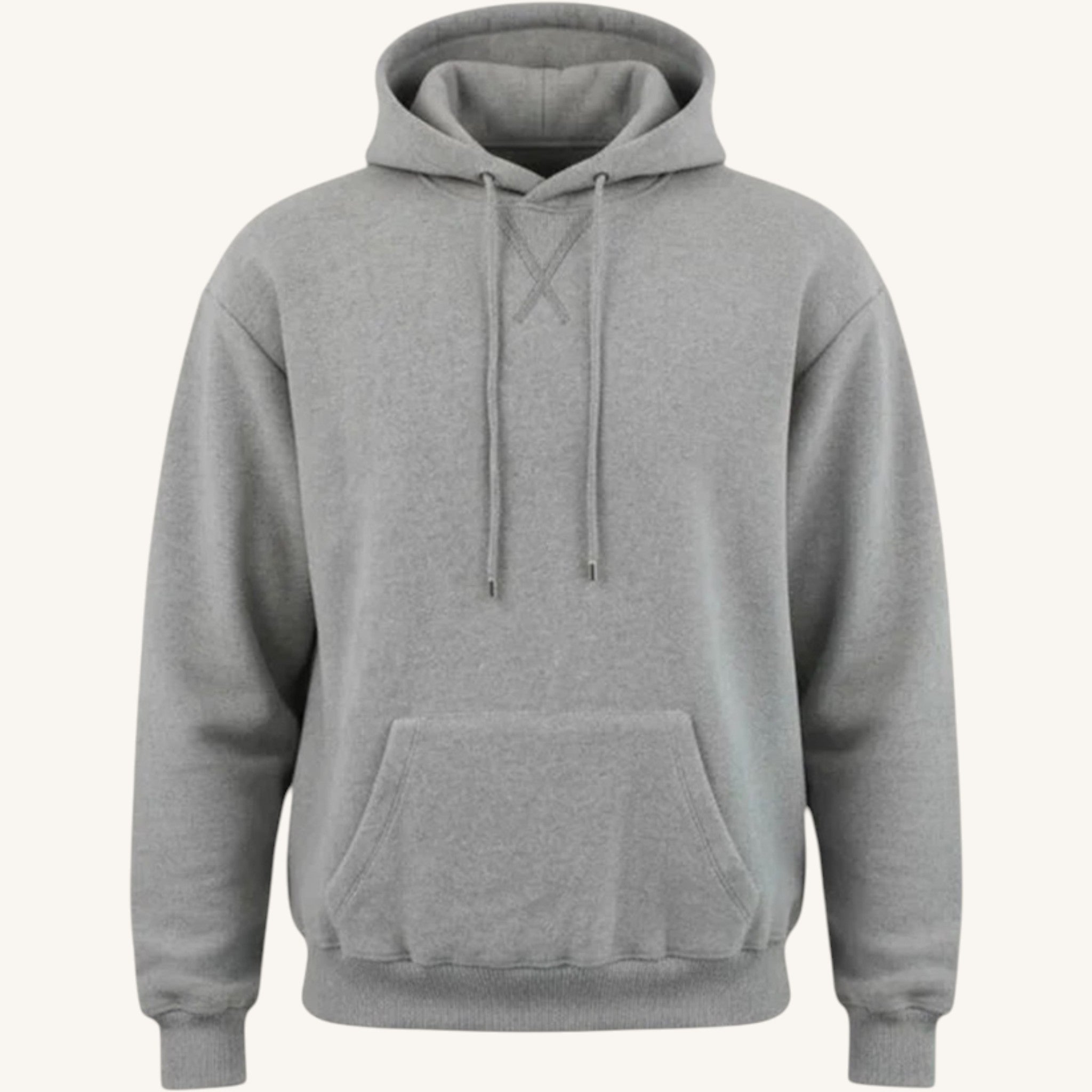 Cashmere cotton blend hoodie