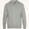 Maglione Full Zip con cappuccio in cashmere