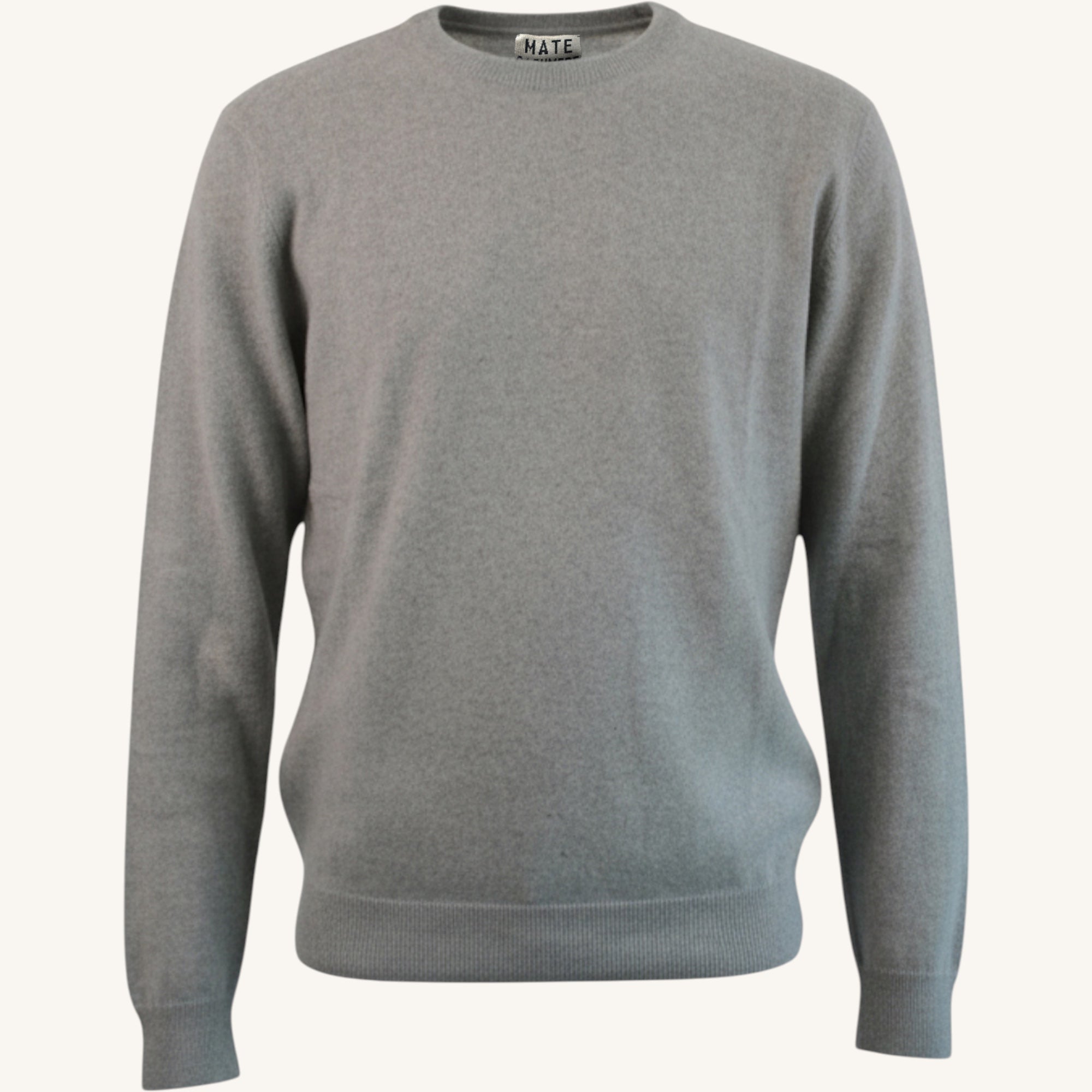 Cashmere crew neck sweater