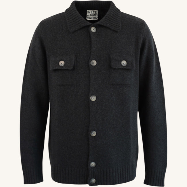 Cardigan con bottoni in cashmere