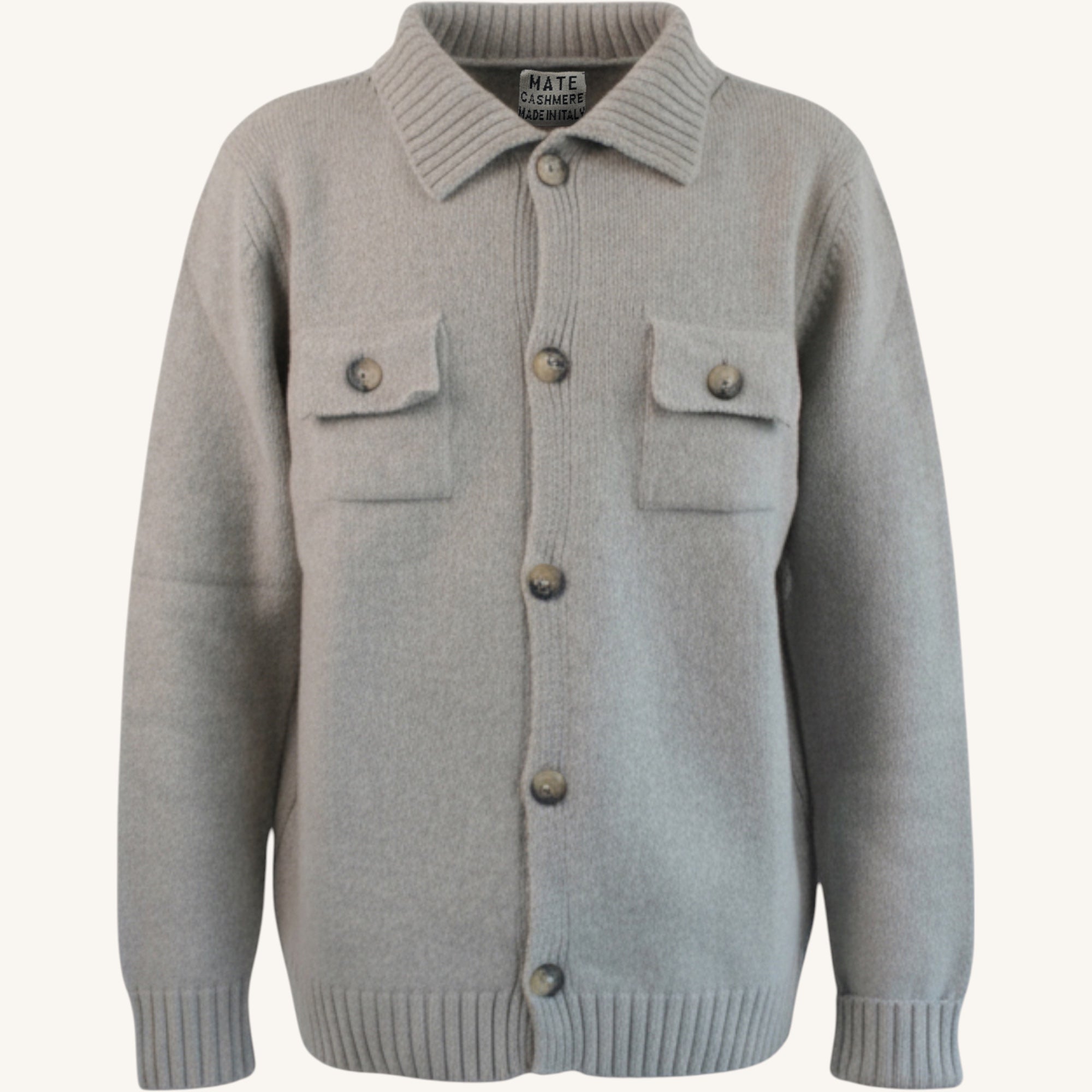 Cashmere button-down cardigan