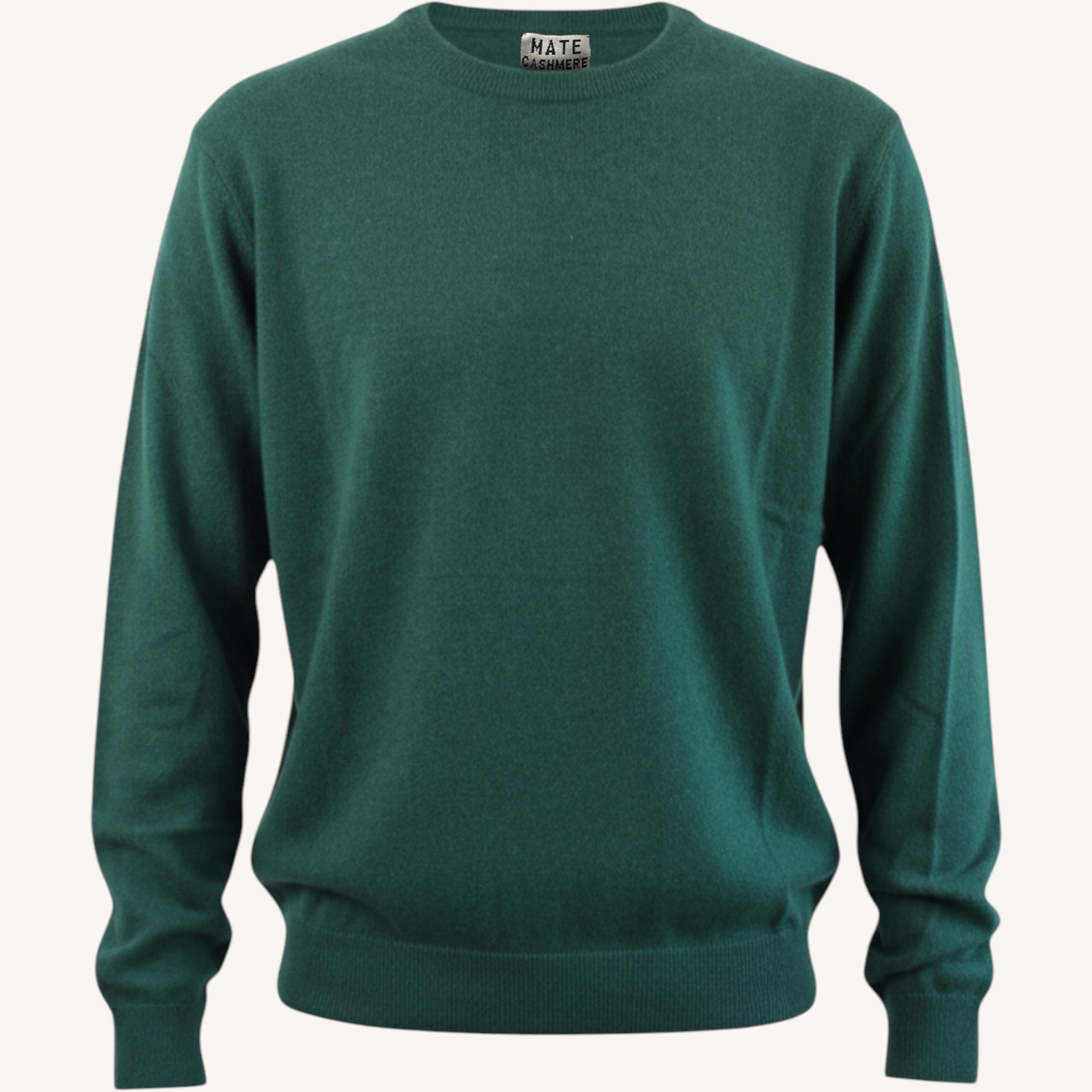Cashmere crew neck sweater