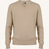 Maglione con scollo a v in cashmere