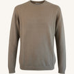 Maglione girocollo in cashmere lino