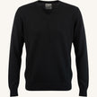 Maglione con scollo a v in cashmere