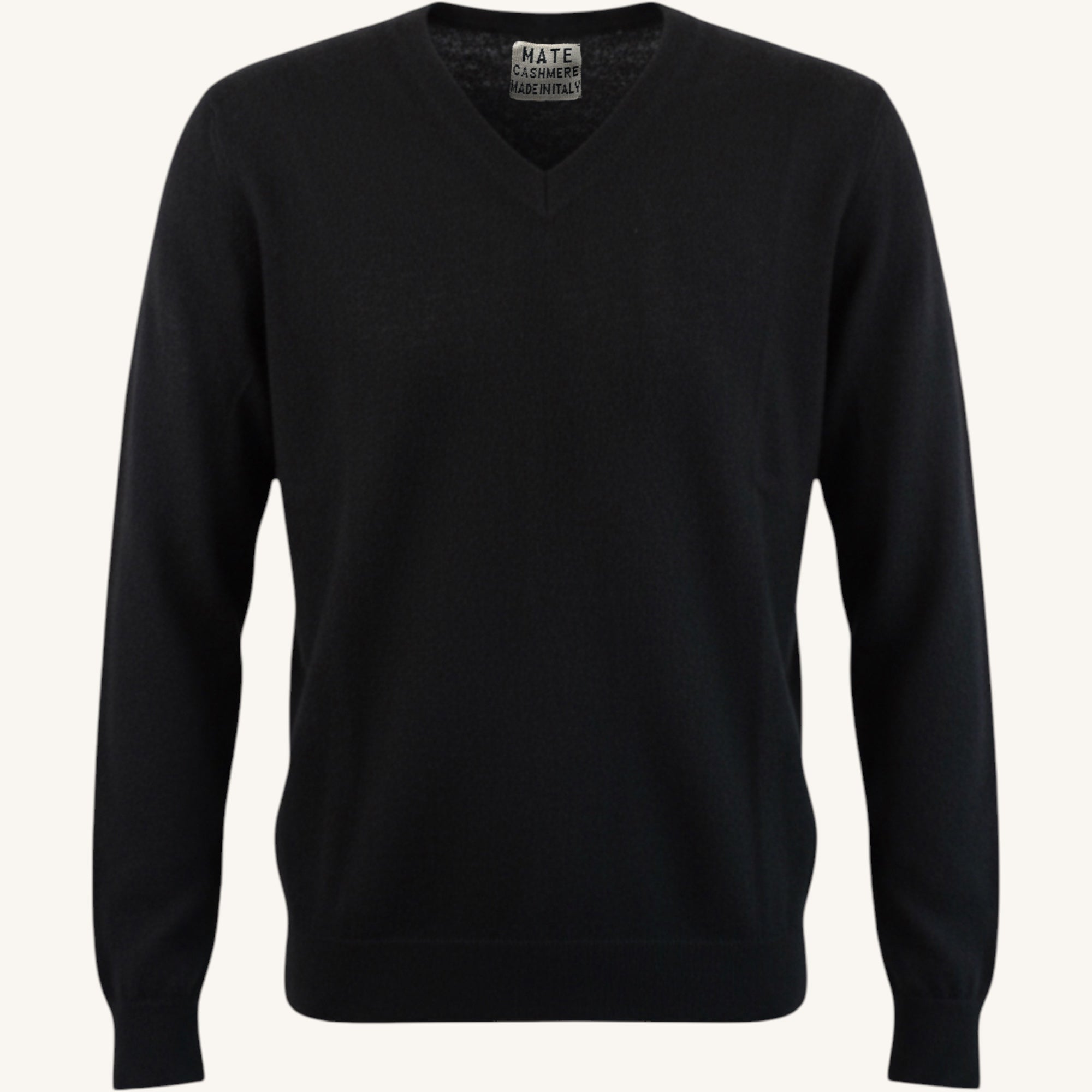 V-neck cashmere sweater