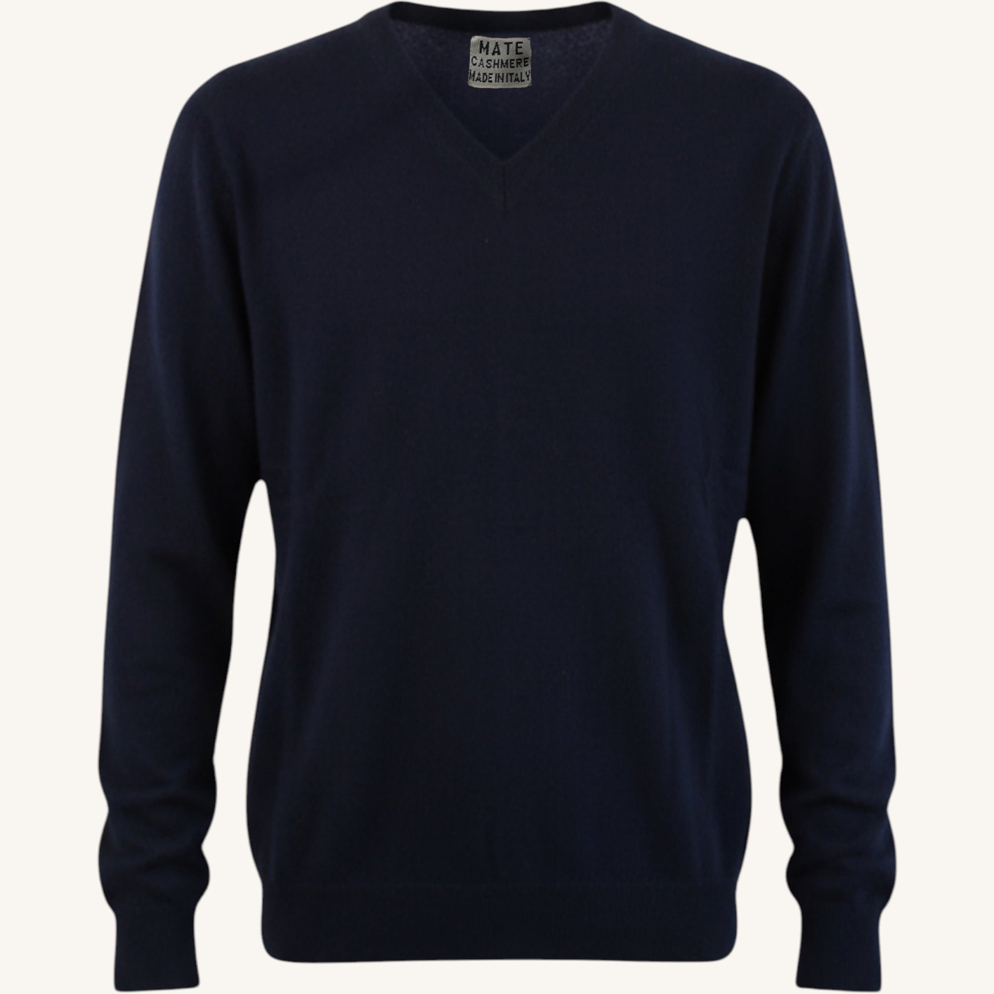 V-neck cashmere sweater