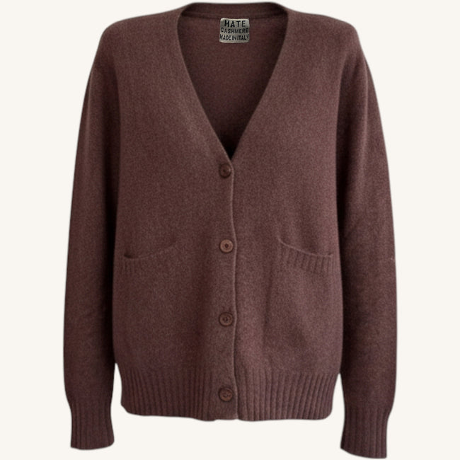 Cardigan con bottoni spruzzo