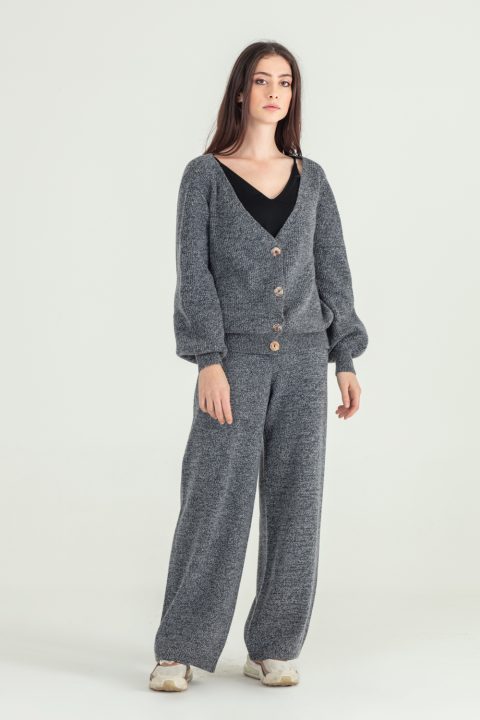 Giacca reversibile filo mouliné