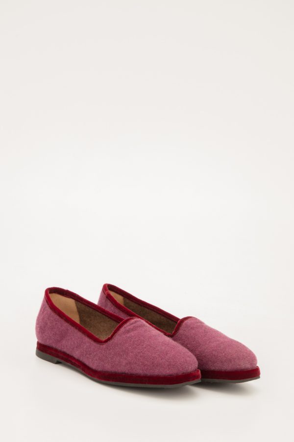 ciabattina MATE cashmere malva 3