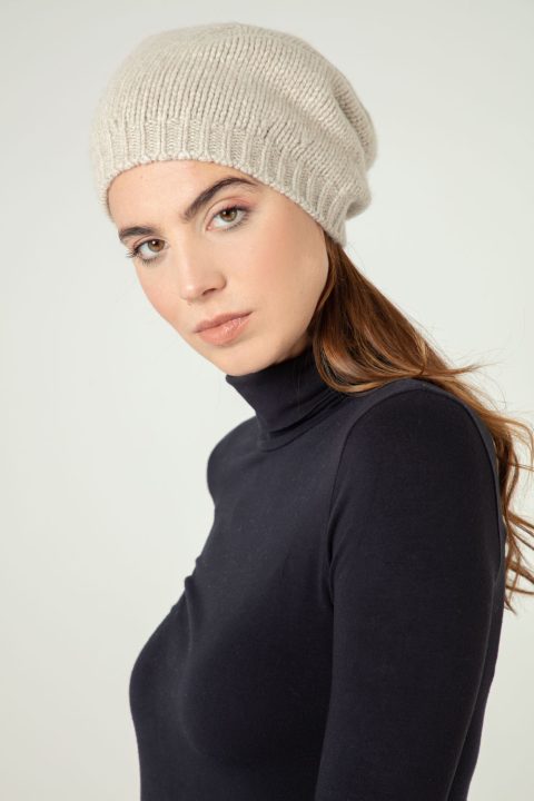 Basco in cashmere rigenerato