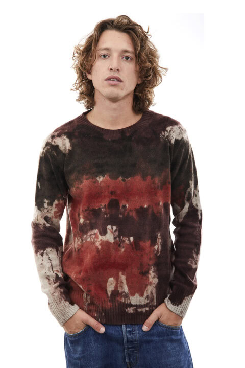 Maglione Tie Dye terra