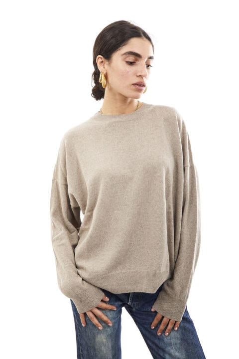 Crew neck Relaxed-fit