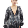 Tiedye Cardigan Grigio