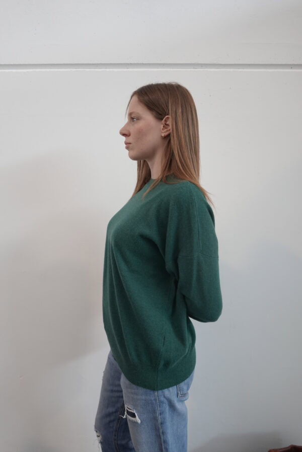 Maglione girocollo in cashmere