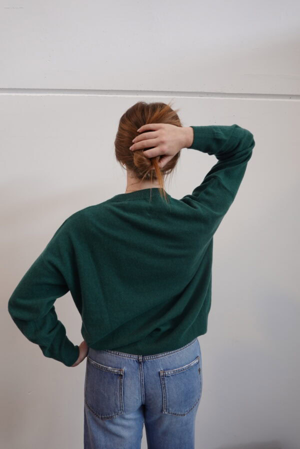 Maglione girocollo in cashmere